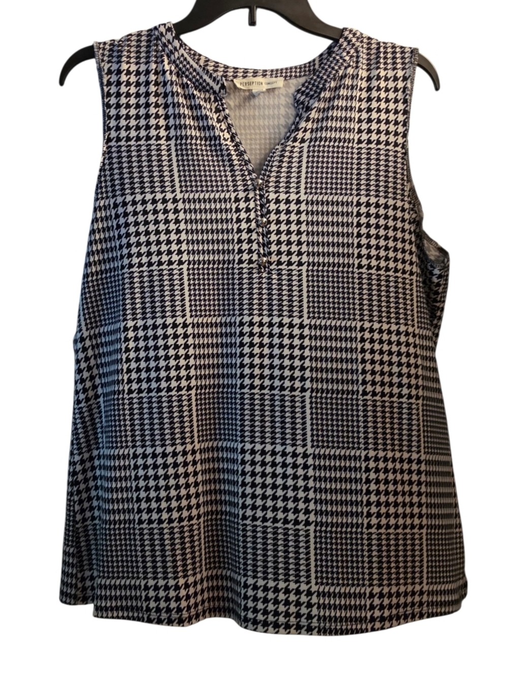 Perseption Concept Sleeveless Blouse Size XL